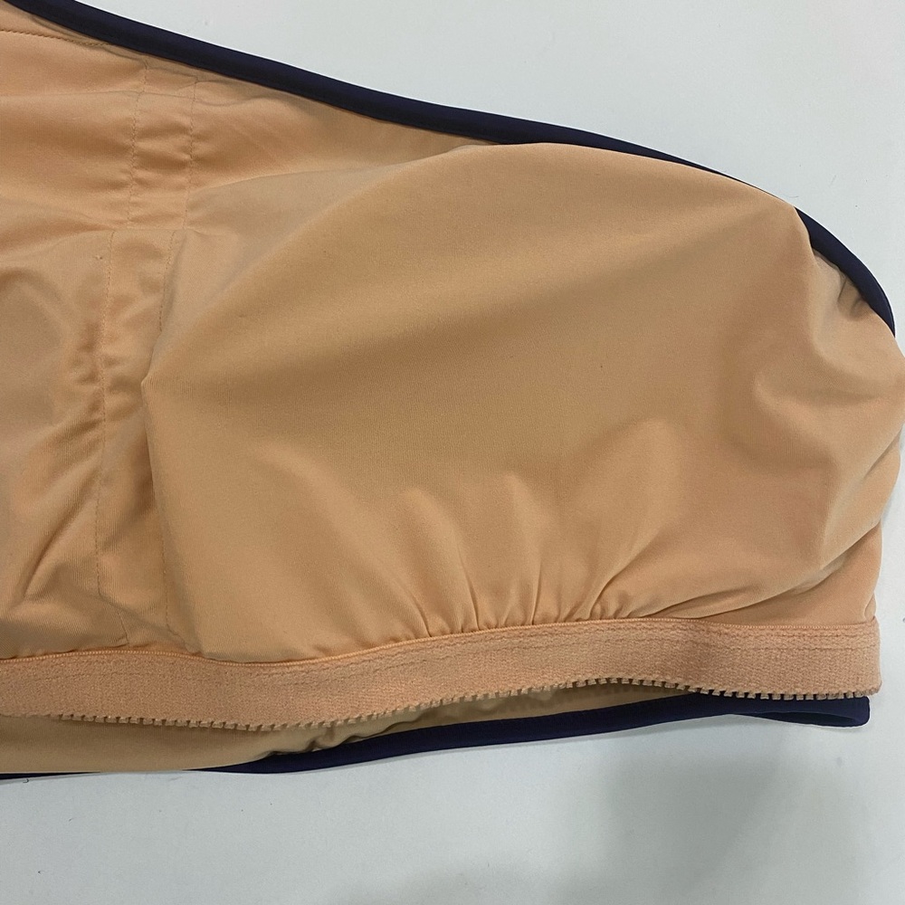 J. Crew Factory Colorblock One‎ Shoulder Swimsuit Size XXL Minimalist Resort - Picture 6 of 10